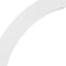 Ekena Millwork 3 1/2-in. W x 36-in. D x 36-in. H Thorton Architectural Grade PVC Knee Brace BRCP035X36X36THR - alternate 2